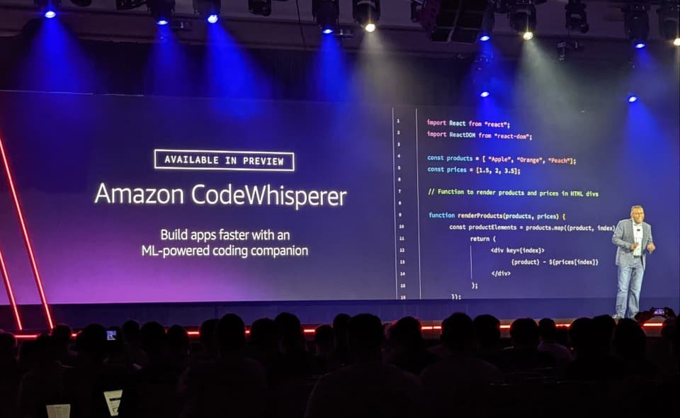 Amazon เปิดบริการใหม่ให้ AI ช่วยเขียนโค้ดได้ง่ายขึ้น 2022