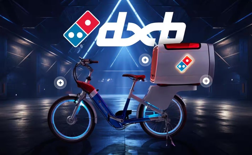 Domino's Pizza เปิดบริการส่งพิซซาด้วยจักรยานไฟฟ้า