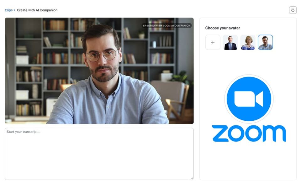 Zoom AI Avatars